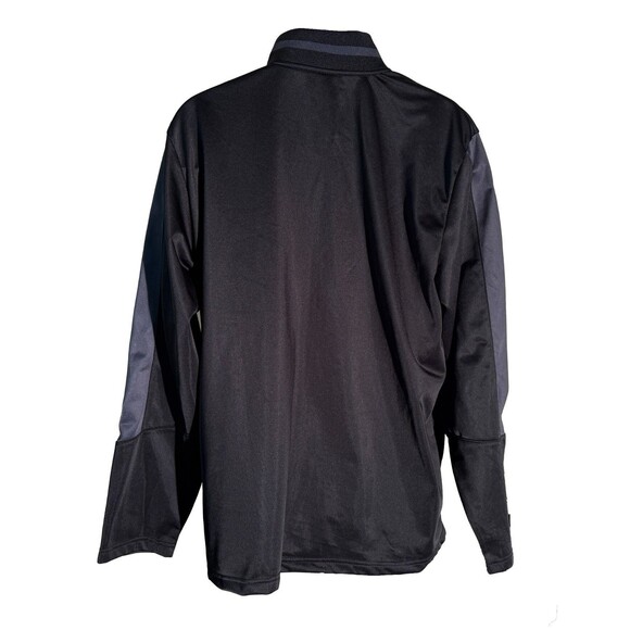 AND1 Men's Long Sleeve Full Zip Polyester Basketball Fleece Black XL - Picture 4 of 6